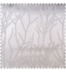 Grey color natural designs texture finished surface sea plants flowing pattern polyester main curtain